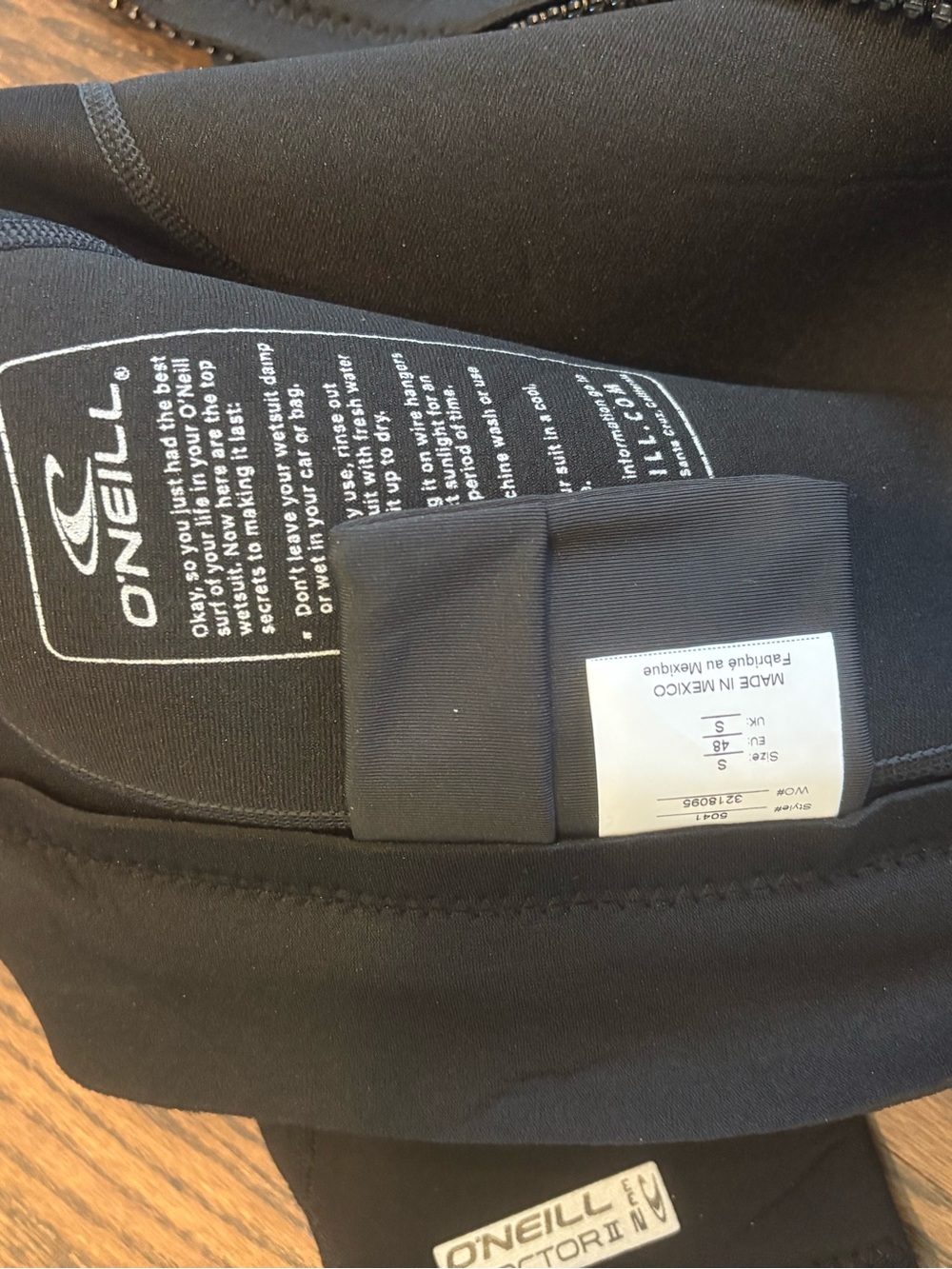 O'Neill Men's 2mm Back Short Sleeve Spring Wetsuit - Picture 4 of 5